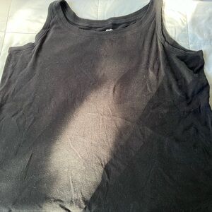 Avenue Women’s Black Tank Top Cotton